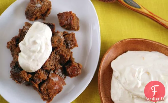 Pouding au Pain au Café Thaï