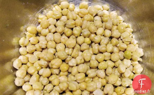 Faites cuire le livre: Boulettes de Gondi, de Poulet et de Pois Chiches dans un bouillon