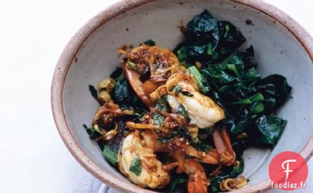 Cuisiner le livre: Crevettes, Feuilles et Limes