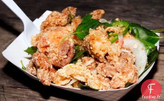 Cuisinez le livre: Karaage de poulet Thaï
