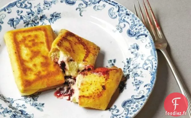 Cuisiner le livre: Blintzes au fromage de Chèvre