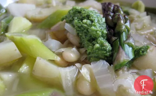 Soupe Au Pistou De Printemps Post Invité De Sarah De P