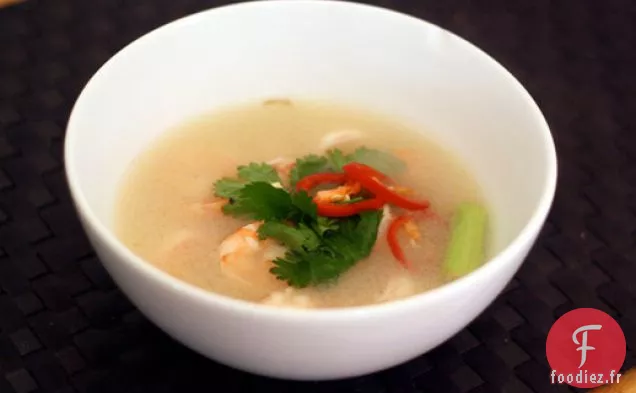 Dîner Ce soir: Soupe de Crevettes Épicée