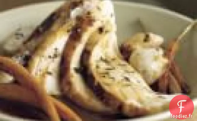 Poulet Rôti À L'Ail - Sauce Balsamique