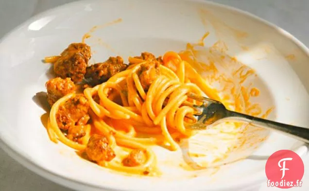 Livre de cuisine: Chorizo Carbonara