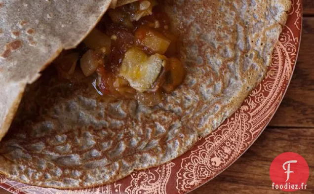 The Crisper Whisperer : Ratatouille en Crêpes de Sarrasin