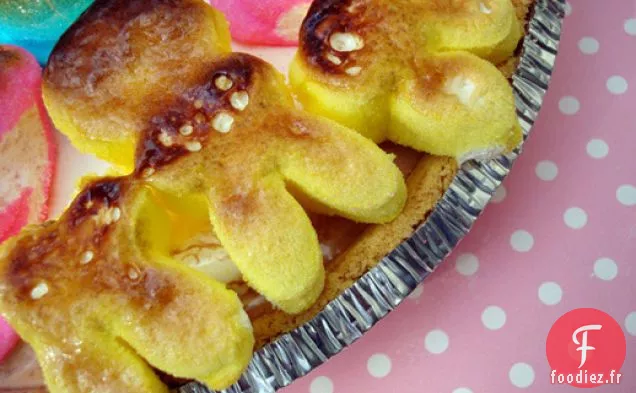 Cakespy: Les restes de la Tarte à la Crème Glacée S'more Peeps