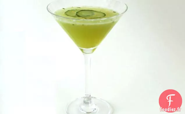 Zéro épreuve: Gimlet au Basilic de concombre