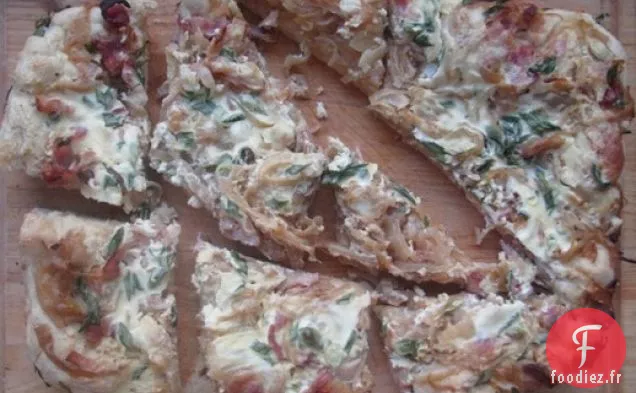 Brunch du dimanche: Zwiebelkuchen