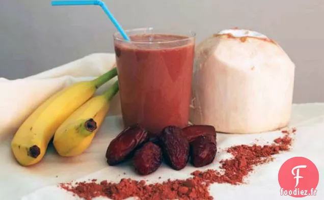 Zéro épreuve: Smoothie à la banane et à la noix de coco