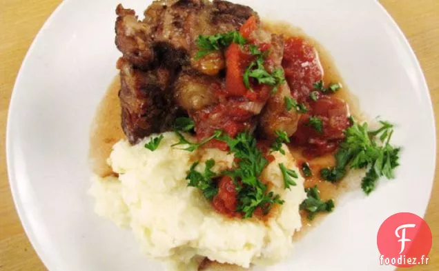 Souper du dimanche: Queues de Bœuf Braisées au Vin Rouge et à la Tomate