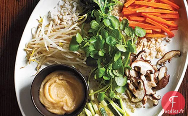 Boribap (Riz et Orge aux Légumes)