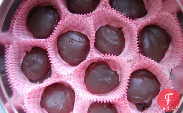 Chocolats à la Liqueur de Framboise