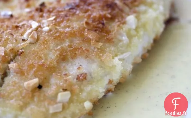 L'Ingrédient Secret (Vanille) : Tilapia En Croûte d'Amandes et Sauce à la Vanille