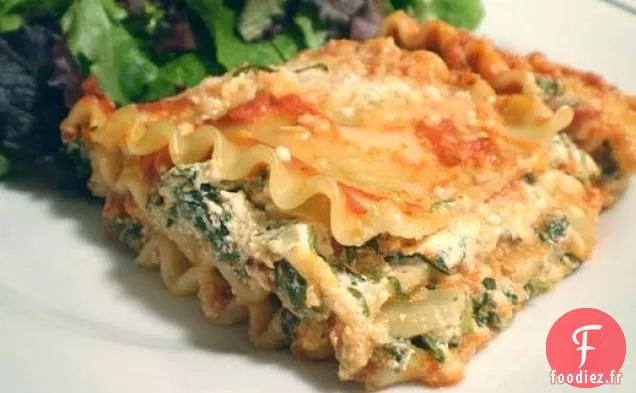 Sain et délicieux: Lasagnes aux Épinards plus légères