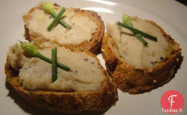 Livre de cuisine: Maquereau fumé sur Pain grillé