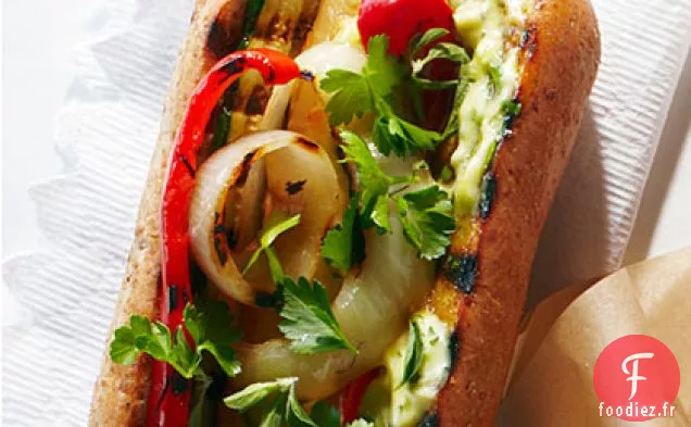 Le Hot-Dog Fermier de l'Arrière-Cour