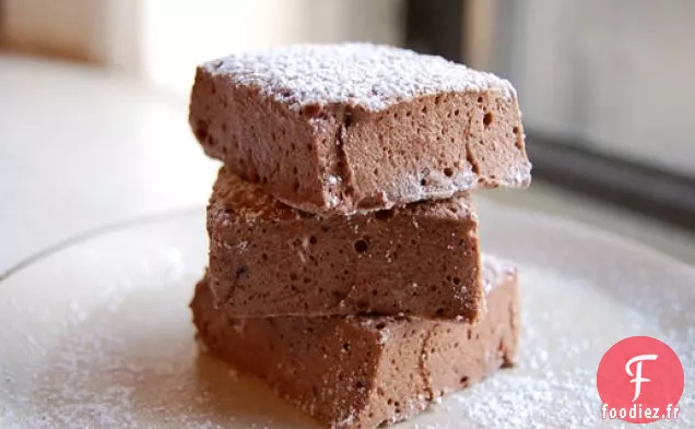 Guimauves Au Chocolat Et à la Menthe Poivrée