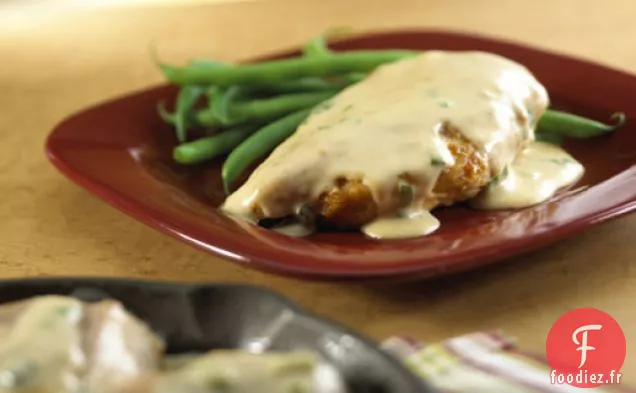 Poulet au Paprika avec Sauce à la Crème Sure