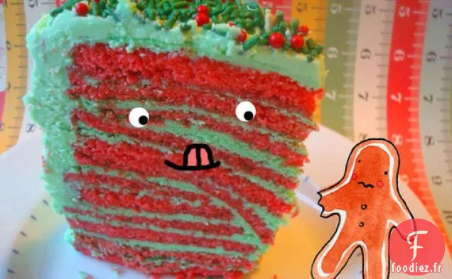 Cakespy: Gâteau des Fêtes à 12 Couches