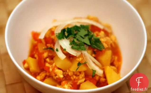 Dîner ce soir: Murgh Keema (Curry de Poulet Haché)