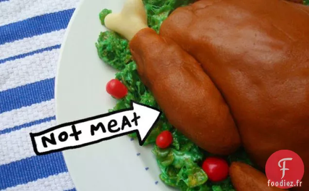 Cakespy : Gâteau Trompe L'oeil d'Oie de Noël