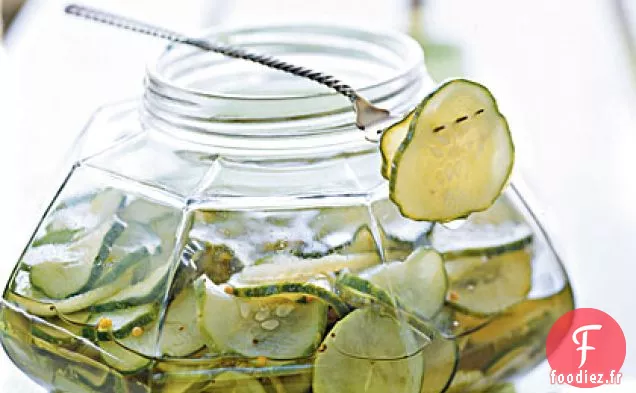 Cornichons au Pain et au Beurre