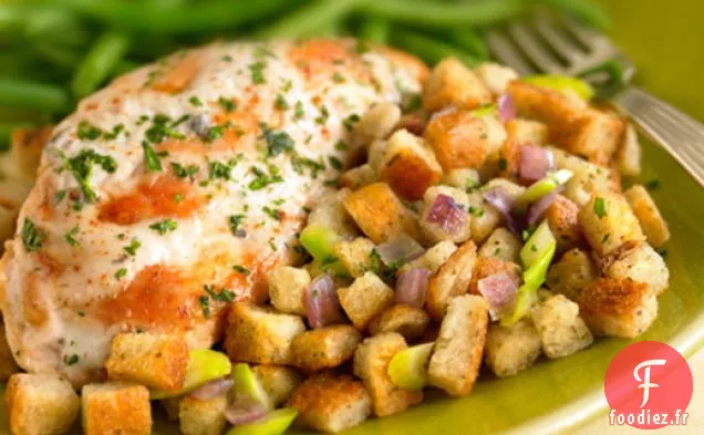 Cuisson au Poulet et à la farce à un Plat