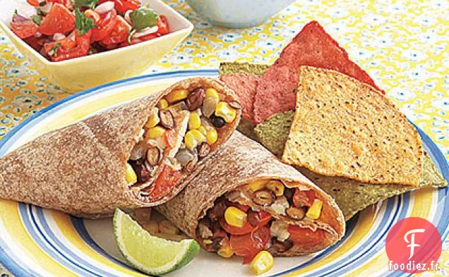 Burritos Jack de Maïs, Haricot Noir et Poivre