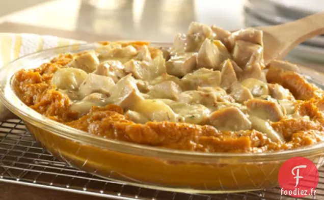 Cocotte de Patate Douce à la Dinde