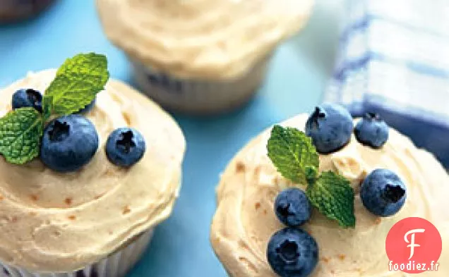 Cupcakes aux Myrtilles