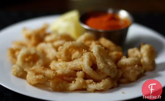 Dîner Ce soir: Calmars frits à la Sauce Marinara