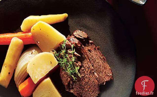 Rôti de Boeuf et Sauce