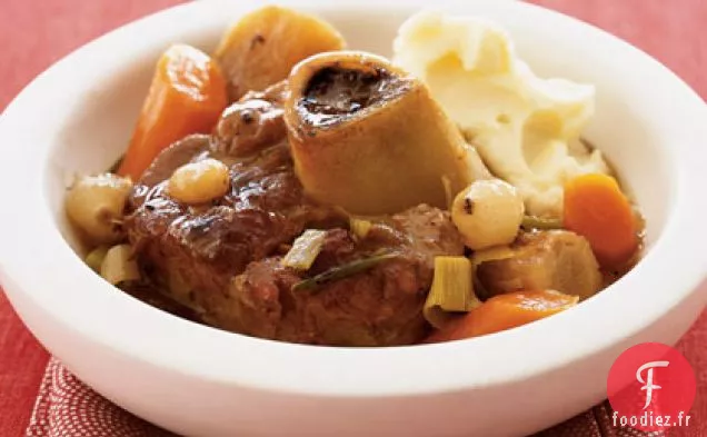 Veau Cuit Lentement aux Légumes d'hiver