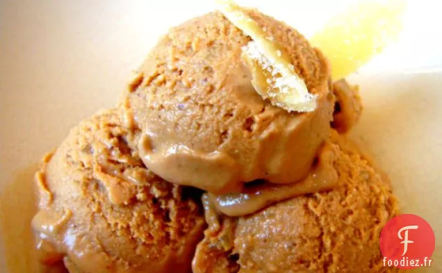 Glace au Pain d'Épices et à la Bière Trappiste