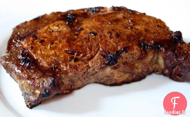 Steaks de Côtes Piquants Et Épicés