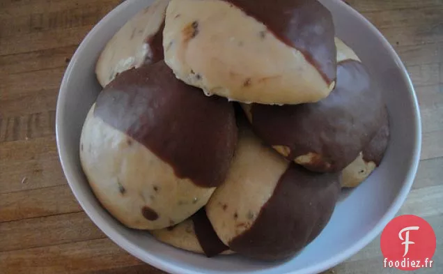 Cook the Book: Biscuits Russes en noir et Blanc