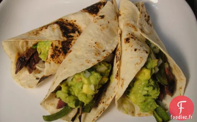 Fajitas à trois pointes au beurre