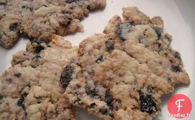 Cuisinez le Livre: Gaufrettes Douces au Citron et à l'Olive Noire