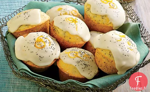 Muffins aux Graines de Pavot et au Gingembre