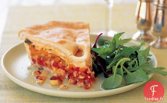 Tarte aux Tomates et au Maïs