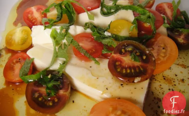 Cuisiner le livre: Salade de Tomates Cerises et de Tofu