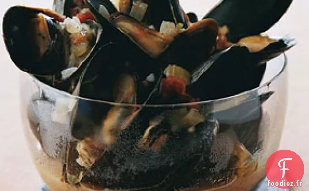 Moules en Bière Blonde