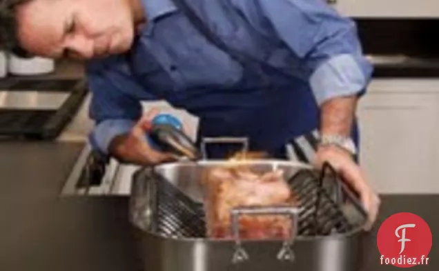 Cuire le Livre: Rôti de Côte de Bœuf au Chalumeau avec Crème de Raifort