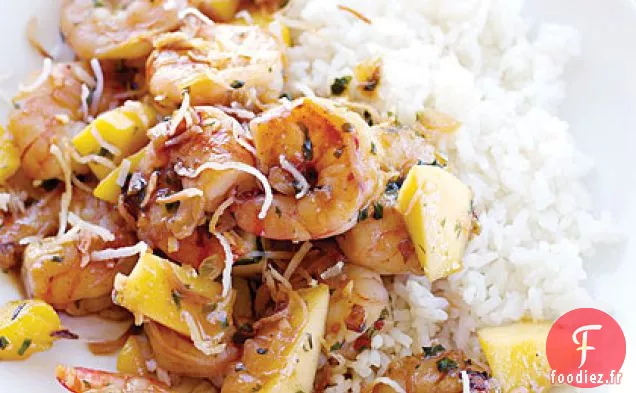 Crevettes Épicées à la Mangue