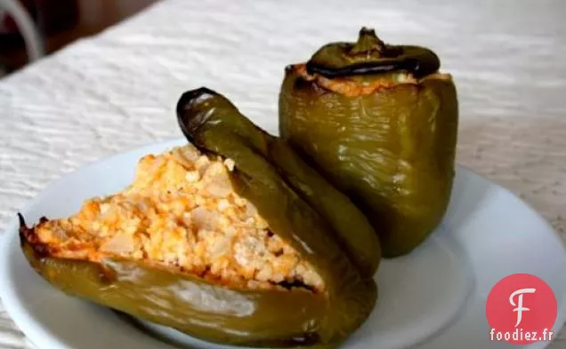 Mangez pour huit Dollars: Poivrons Farcis