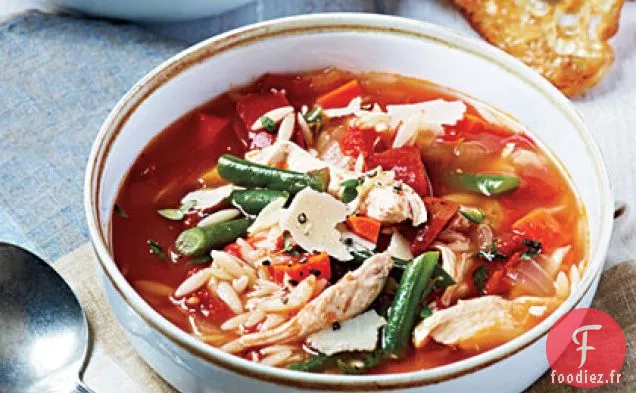 Soupe au Poulet et aux Légumes