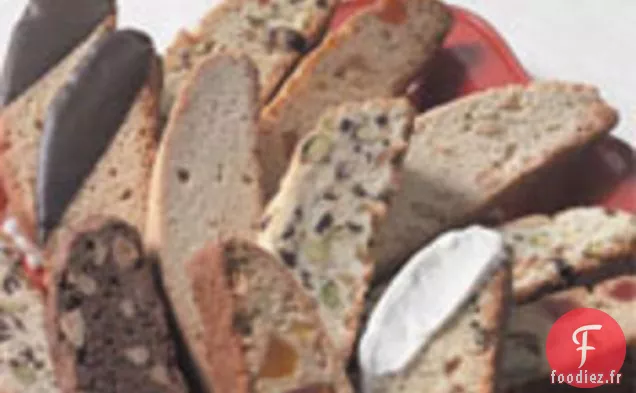 Biscuits sérieux: Biscotti Pistache-Cerise