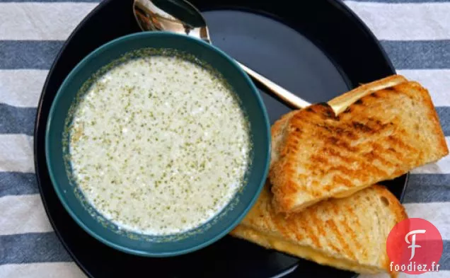 Dîner Ce soir: Soupe Crémeuse au Brocoli