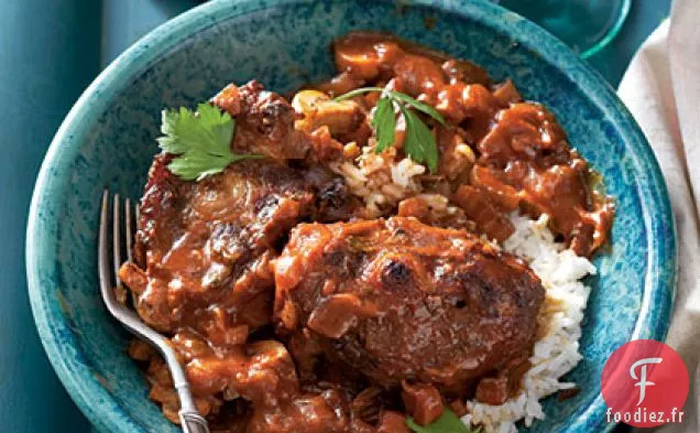 Queues De Bœuf Braisées Au Vin